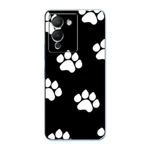 Чехлы с собаками для Infinix Note 12 (G96) (VPrint) (Следы собаки)