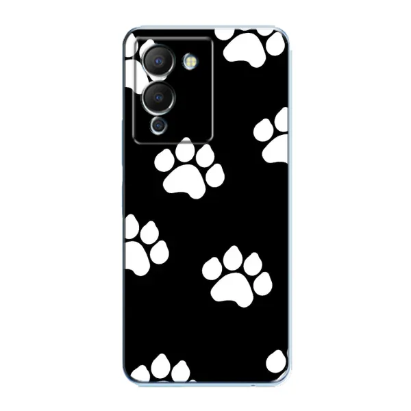 Чехол с принтом «Следы собаки» для Infinix Note 12 (G96) Чехол с принтом «Следы собаки» для Infinix Note 12 (G96)