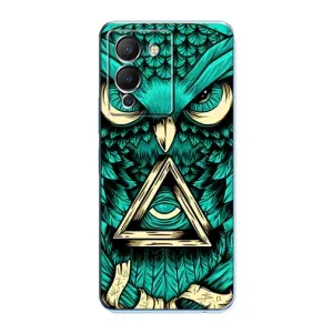 Чехол с птицами на Infinix Note 12 (G96) (VPrint) (Сова с глазом)