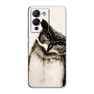 Чехол с птицами на Infinix Note 12 (G96) (VPrint) (Сова)