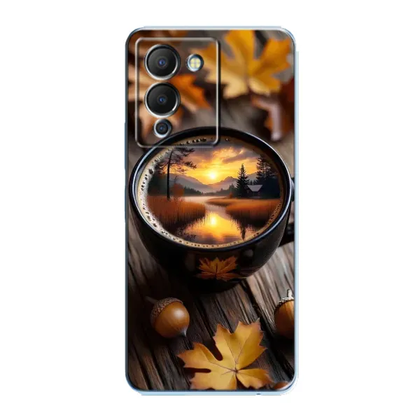 Чехол с принтом «Темный кофе» для Infinix Note 12 (G96) Чехол с принтом «Темный кофе» для Infinix Note 12 (G96)