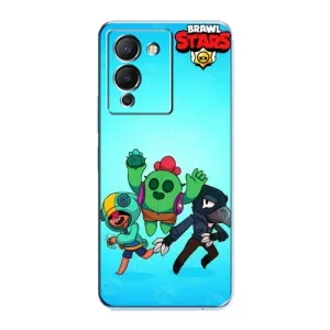 Чехлы Brawl Stars для Infinix Note 12 (G96) (AlphaPrint) (Трио героев)