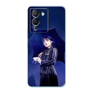 Силиконовый чехол с картинкой для Infinix Note 12 (G96) (Венсдей)