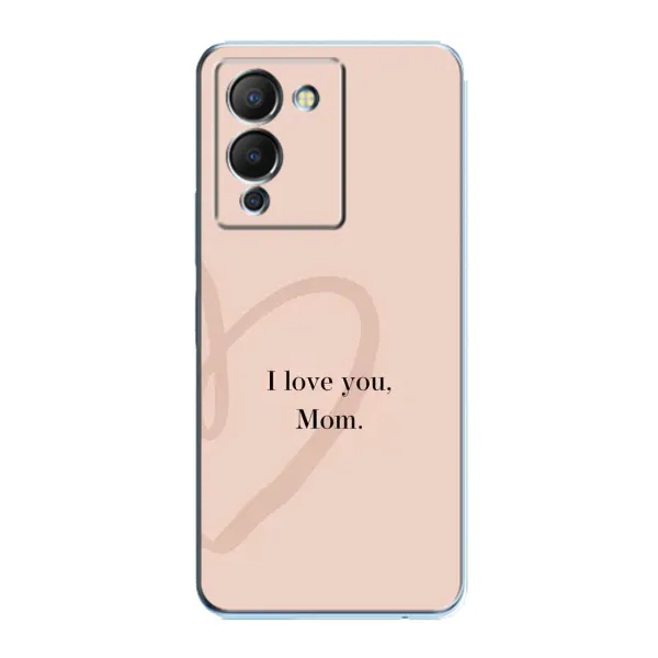 Чехол с принтом «Сердце маме» для Infinix Note 12 (G96)
