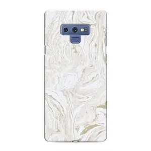 Мраморный чехол на Samsung Galaxy Note 9 (VPrint) (Белый мрамор)
