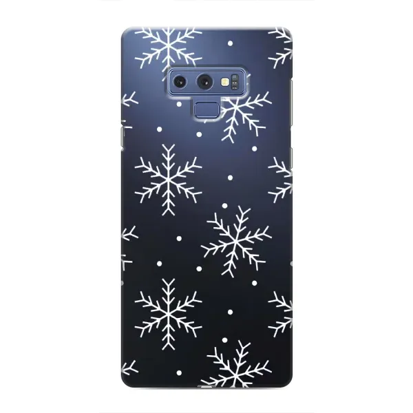 Чехол с принтом «Белые снежинки» для Samsung Galaxy Note 9 Чехол с принтом «Белые снежинки» для Samsung Galaxy Note 9