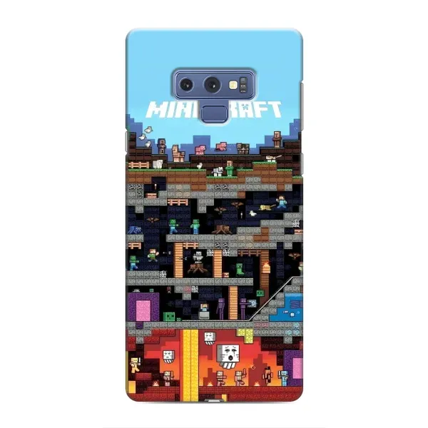 Чехол с принтом «фон Minecraft» для Samsung Galaxy Note 9 Чехол с принтом «фон Minecraft» для Samsung Galaxy Note 9
