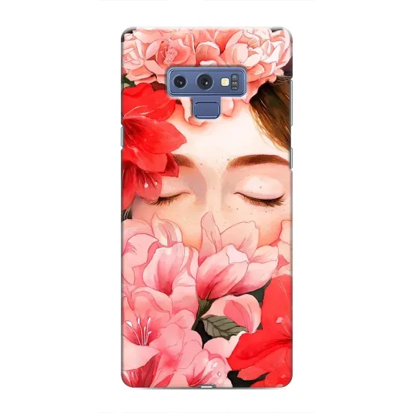 Чехол с принтом «Глаза в цветах» для Samsung Galaxy Note 9