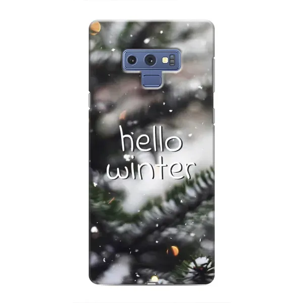 Чохол з принтом «Hello winter» для Samsung Galaxy Note 9 Чохол з принтом «Hello winter» для Samsung Galaxy Note 9