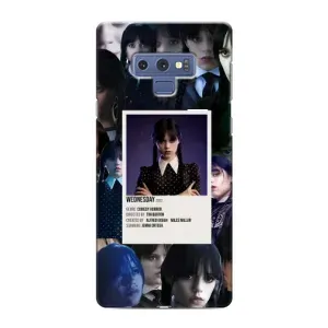 Чехлы Венсдей на Samsung Galaxy Note 9 Уэнсдей (AlphaPrint) (коллаж Уэнздей)