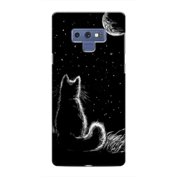 Чохол з принтом «Котик і місяць» для Samsung Galaxy Note 9