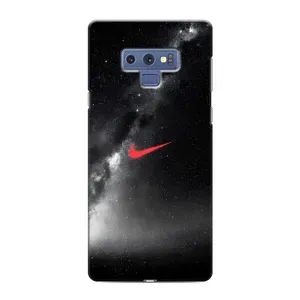 Чехол для Samsung Galaxy Note 9 - с принтом Найк (AlphaPrint) (Найк красный)