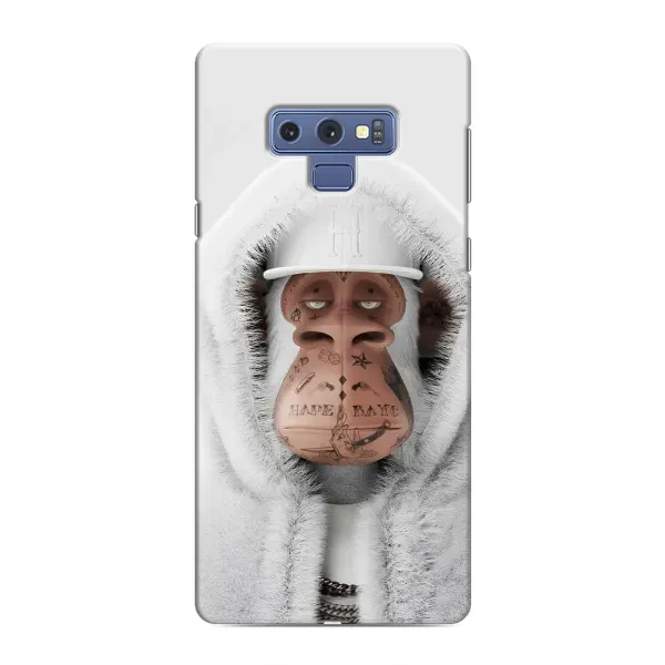 Чехол с принтом «обезьяна NFT в тату» для Samsung Galaxy Note 9