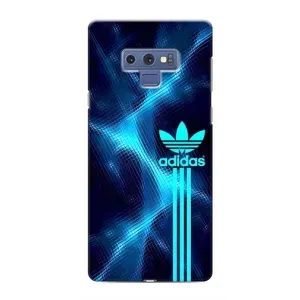 Чехлы Адидас для Samsung Galaxy Note 9 (AlphaPrint) (Синий Адидас)
