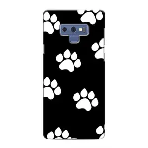 Чехлы с собаками для Samsung Galaxy Note 9 (VPrint) (Следы собаки)