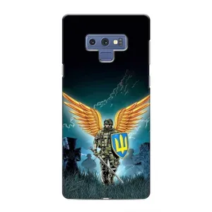 Чехлы с картинкой ЗСУ для Samsung Galaxy Note 9 (AlphaPrint) (Солдат ЗСУ)