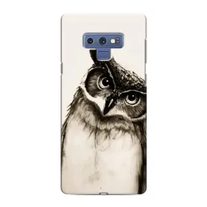 Чехол с птицами на Samsung Galaxy Note 9 (VPrint) (Сова)