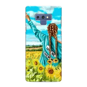 Чохол для Патріота України Samsung Galaxy Note 9 - (AlphaPrint) (Україночка)