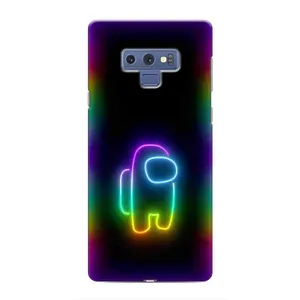 Чехол Амонг Ас для Samsung Galaxy Note 9 (AlphaPrint) (Яркий скин)