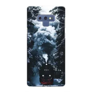 Новогодние, Праздничные Чехлы для Samsung Galaxy Note 9 - 2024 год (Зимний поезд)