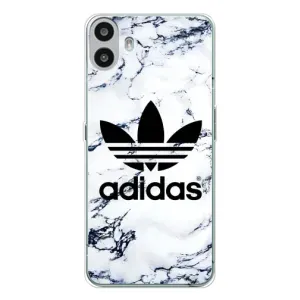 Чохли Адидас для Nothing CMF Phone 1 (AlphaPrint) (Адідас на мраморі)