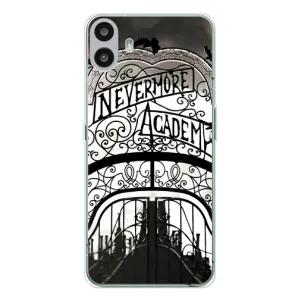 Чохол з дизайном Венздей 2 на Nothing CMF Phone 1 (Ворота Академії Невермор)