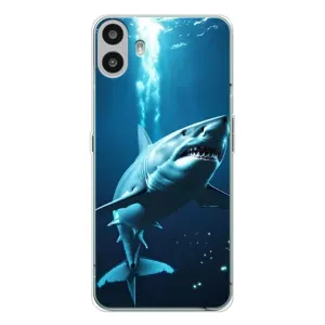 Чохол з картинкою 'Хижаки' для Nothing CMF Phone 1 (Акула під водою)