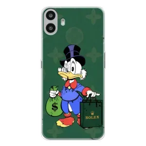 Чехли для Nothing CMF Phone 1 - Скрудж МакДак Louis Vuitton (PREMIUMPrint) (Богата Утка)