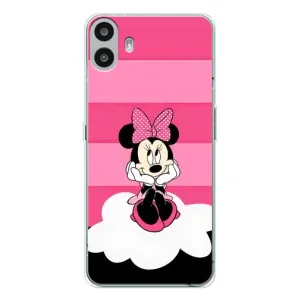 Міккі Маус чохол для Nothing CMF Phone 1 (AlphaPrint - Мультяшні) (Дівчинка Maus)