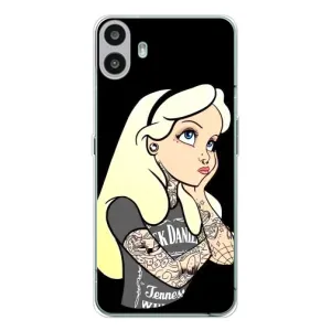 Чохол з друком для Nothing CMF Phone 1 - (Мода) (AlphaPrint) (Дівчина в тату)