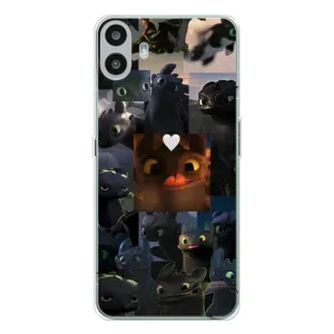 Чохол як приборкати дракона на Nothing CMF Phone 1 (Дракон колаж)