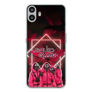 Чохол Гра в кальмара для Nothing CMF Phone 1 (Охоронці Гра кальмара)