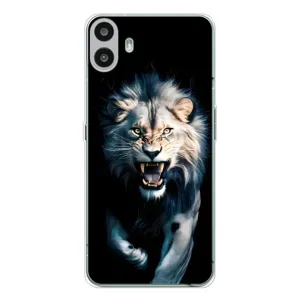 Чохол з картинкою 'Хижаки' для Nothing CMF Phone 1 (Лев у темряві)