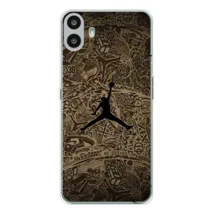 Чохли для Nothing CMF Phone 1 - з картинкою JORDAN (AlphaPrint) (Logo Jordan)