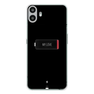 Чехлы для любимой на Натінг ЦМФ Фон 1 (VPrint) (Love battery)