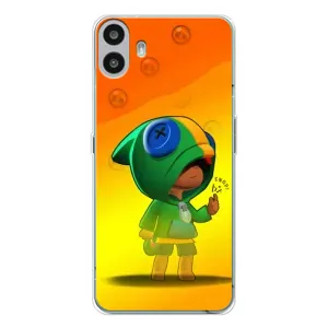 Чехол для Nothing CMF Phone 1 Бравл Старс (VPrint) (Хлопчик Леон)