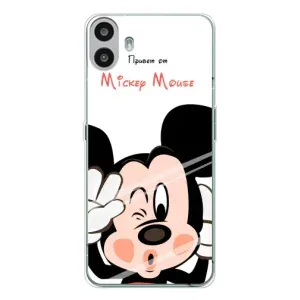 Міккі Маус чохол для Nothing CMF Phone 1 (AlphaPrint - Мультяшні) (Маус Міккі)