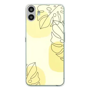Силконовий чохол з принтом в квітах на Nothing CMF Phone 1