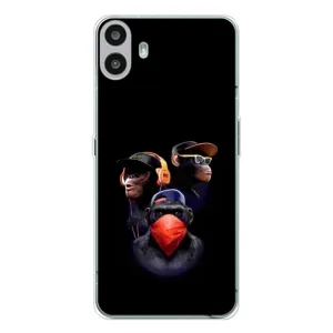 Чохол з Мавпами Nothing CMF Phone 1 - (AlphaPrint) (Три мавпи)