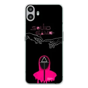 Чохол Гра в кальмара для Nothing CMF Phone 1 (Мінімалізм Гра кальмара)
