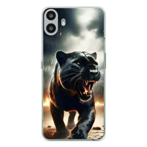Чохол з картинкою 'Хижаки' для Nothing CMF Phone 1 (Чорна пантера)