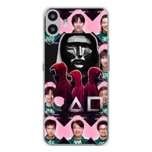 Чохол Гра в кальмара для Nothing CMF Phone 1 (Учасники Гра кальмара)