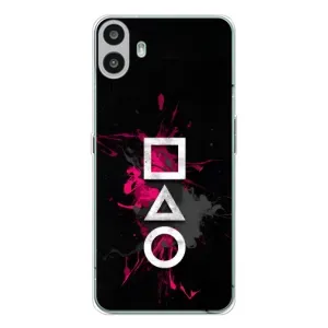 Чохол Гра в кальмара для Nothing CMF Phone 1 (Символи Гра кальмара)