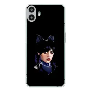 Чохли Венсдей на Nothing CMF Phone 1 Уенсдей (AlphaPrint) (серйозна Венздей)