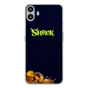 Чохол з мультфільмом Шрек на Nothing CMF Phone 1 (Відпочиваючий Шрек)