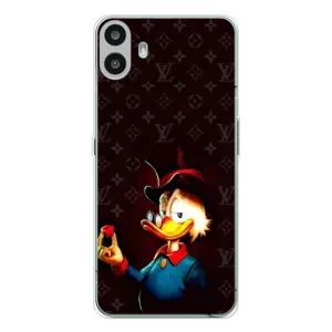 Чехли для Nothing CMF Phone 1 - Скрудж МакДак Louis Vuitton (PREMIUMPrint) (Скрудж з ботліантом)