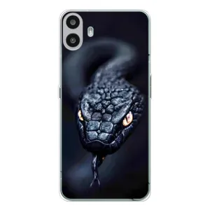 Чохол з картинкою 'Хижаки' для Nothing CMF Phone 1 (Чорна змія)