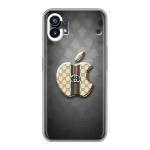 Чехол с принтом «Apple gucci» для Nothing Phone 1