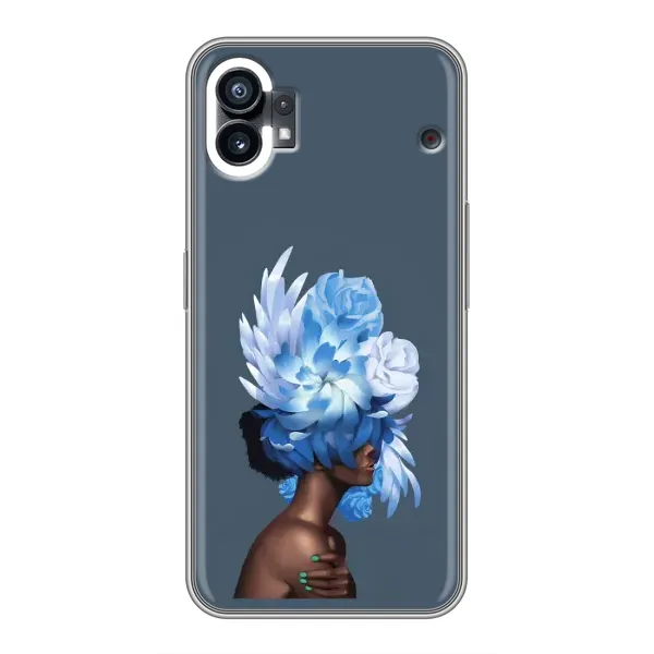 Чехол с принтом «Цветы на голове» для Nothing Phone 1