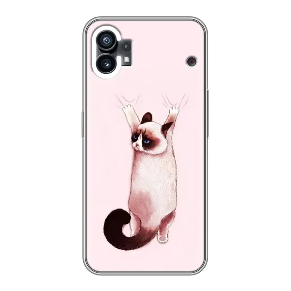 Чохол з принтом «Котик падає» для Nothing Phone 1